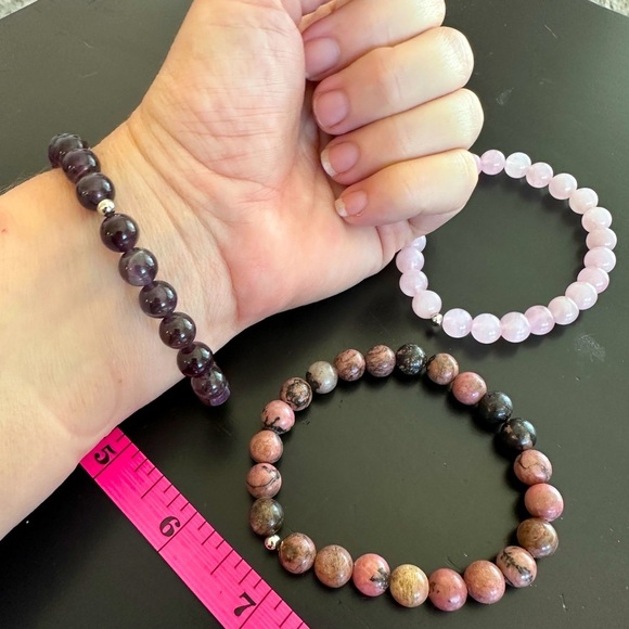 3 beaded stretch bracelet set by Jay King - Picture 6 of 11